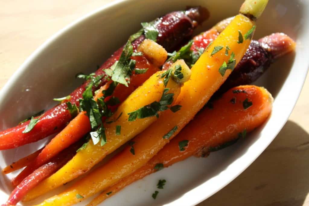 Moroccan Spice Marinated Carrots
