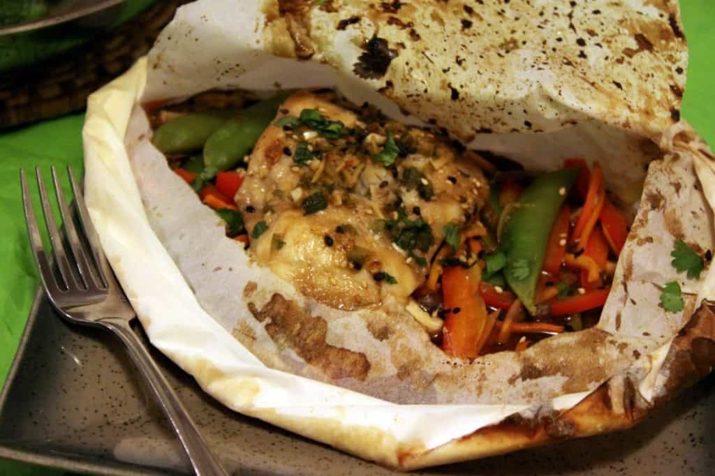 Fish en Papillote Asiatique