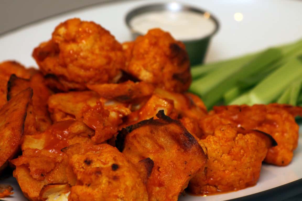 Buffalo Cauliflower “Wings”