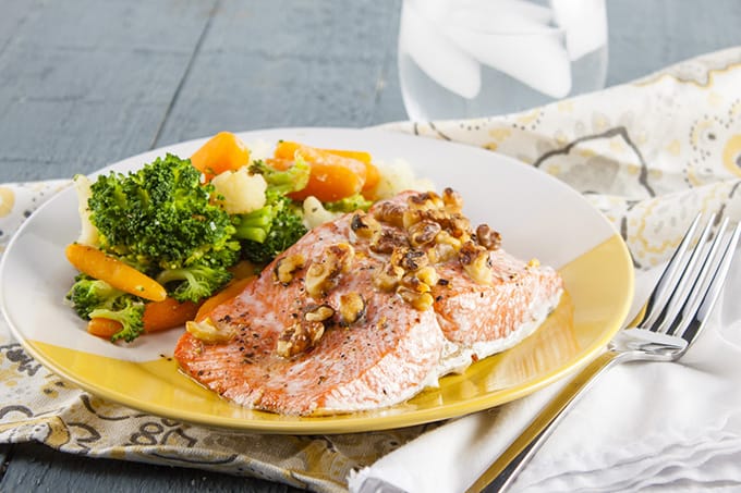 Maple Walnut Salmon