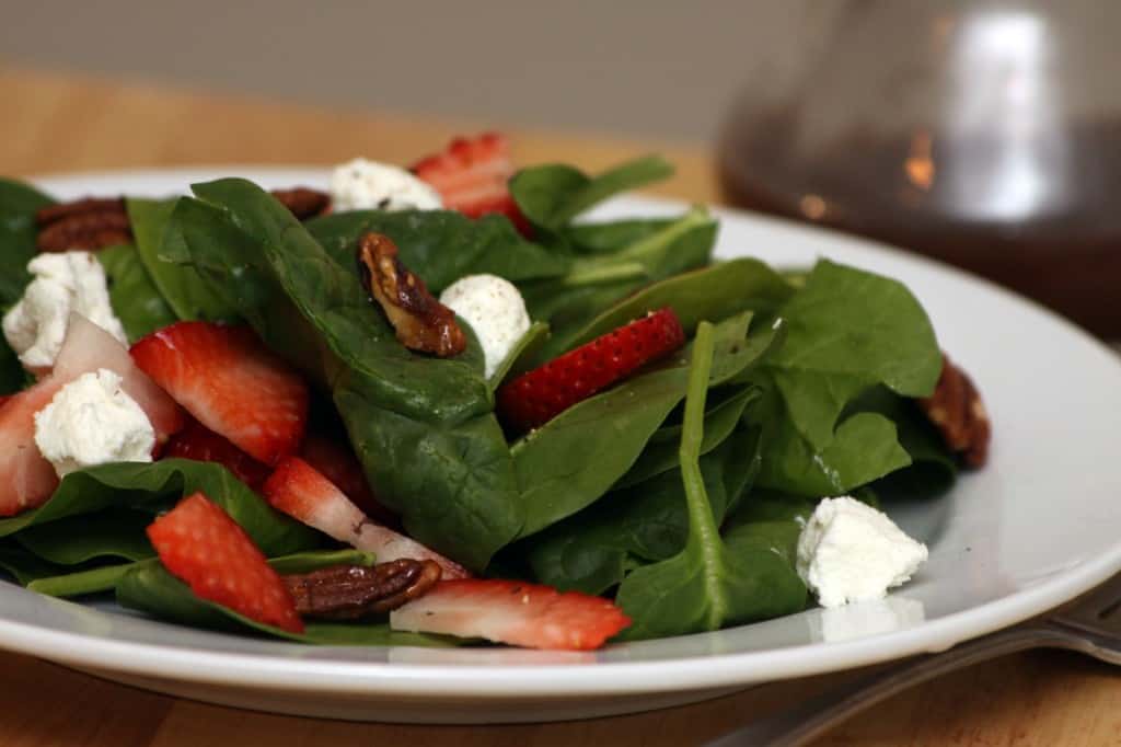 Spinach Strawberry Salad