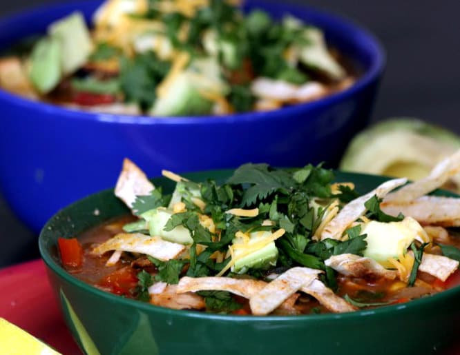 Easy Chicken Tortilla Soup