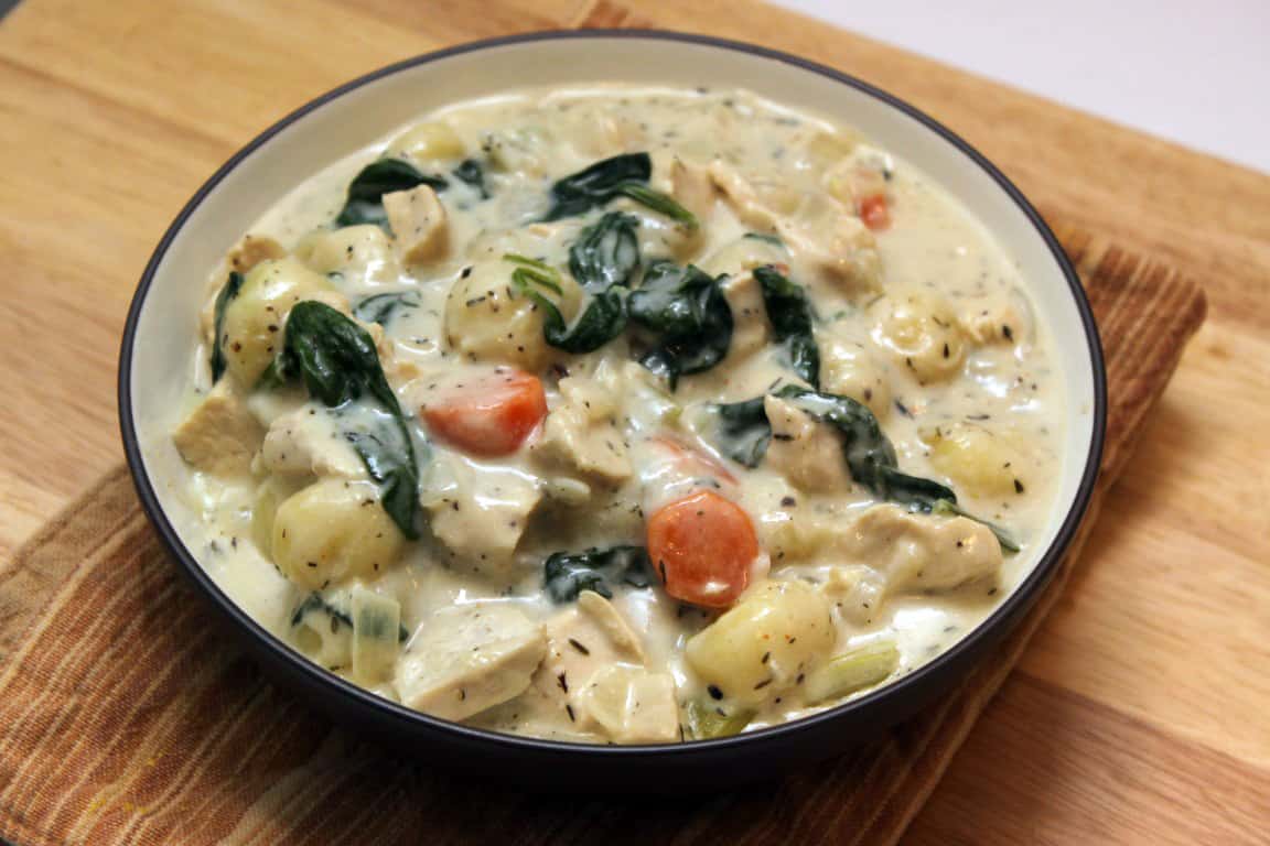 Creamy Chicken Gnocchi Soup