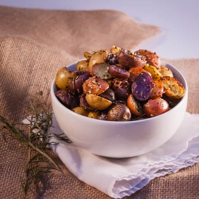 Herb Mustard Baby Potatoes