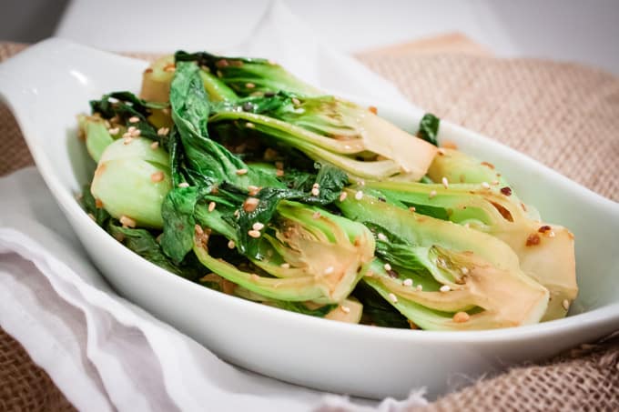 Sautéed Baby Bok Choy