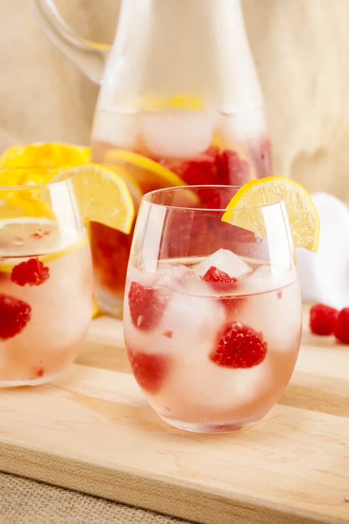 Sparkling Raspberry Lemonade Sangria Recipe