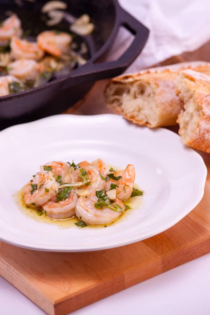 Spanish-Style Garlic Shrimp