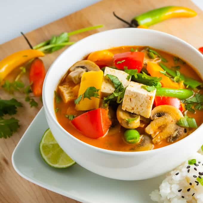 Vegetable Thai Red Curry