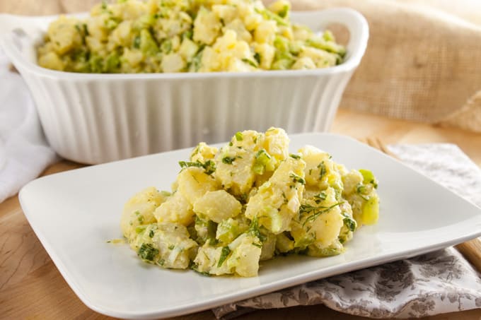 Herb-Mustard Vegan Potato Salad