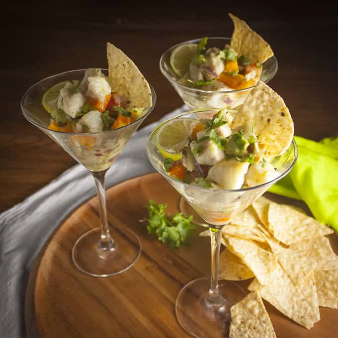 Halibut Ceviche