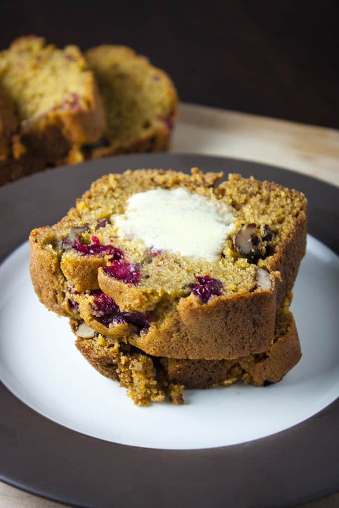 Pumpkin Cranberry Bread