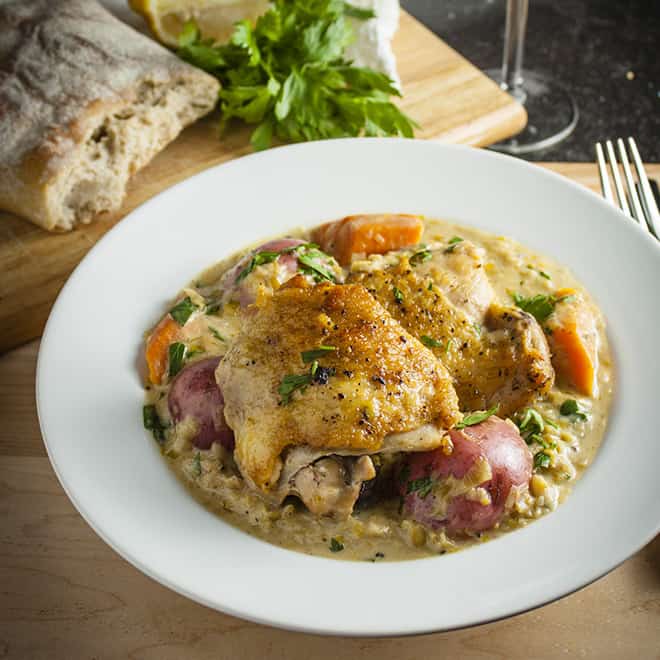 Riesling Coq au Vin