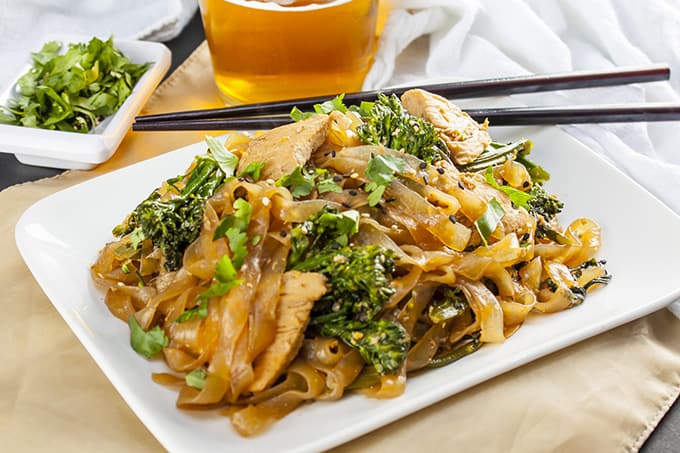 Skinny Chicken Pad See Ew