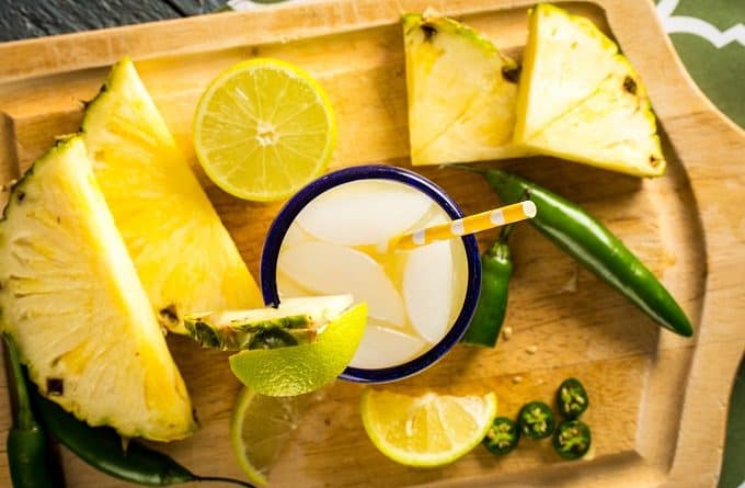 Pineapple Serrano Margarita combines sweet and spice for perfect refreshment