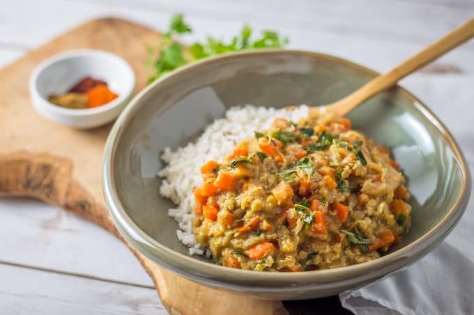  Roasted Carrot and Red Lentil Ragout